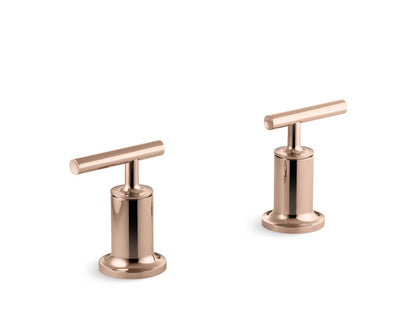 KOHLER Purist Deck- or wall-mount bath faucet handle trim with lever design