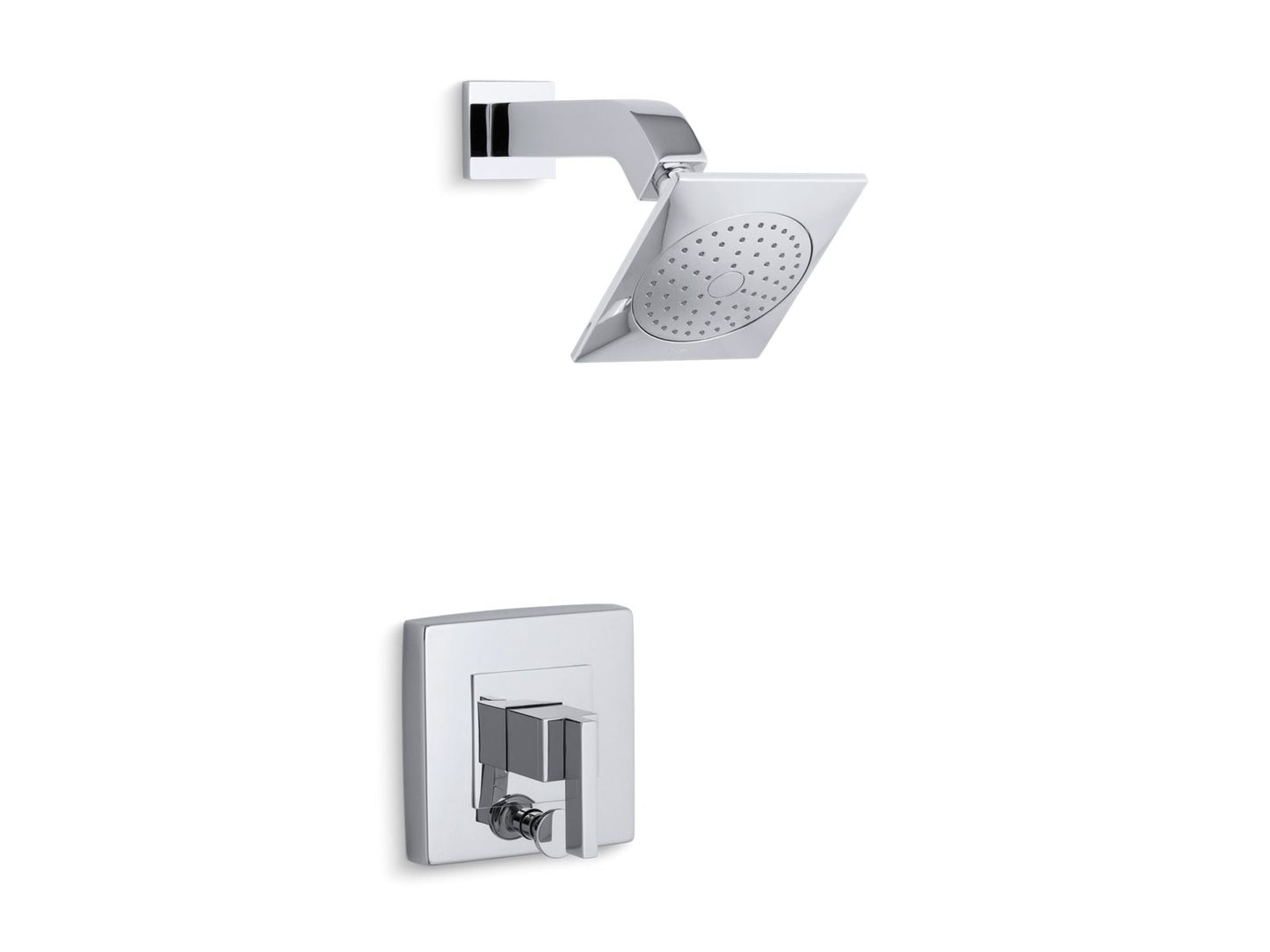 KOHLER K-T14665-4 Loure Rite-Temp shower trim kit with push-button diverter, 2.5 gpm