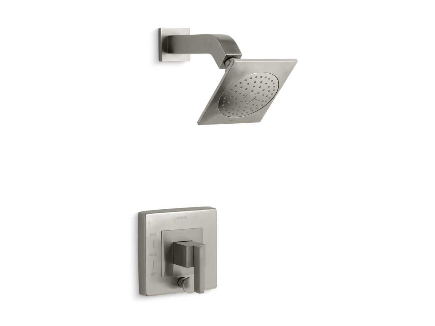 KOHLER K-T14665-4 Loure Rite-Temp shower trim kit with push-button diverter, 2.5 gpm