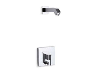 KOHLER K-T14665-4L Loure Rite-Temp shower trim kit with push-button diverter, without showerhead