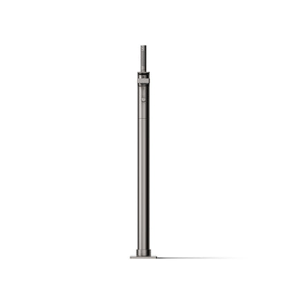 KOHLER K-T23492-4 Parallel Floor-mount bath filler trim with handshower