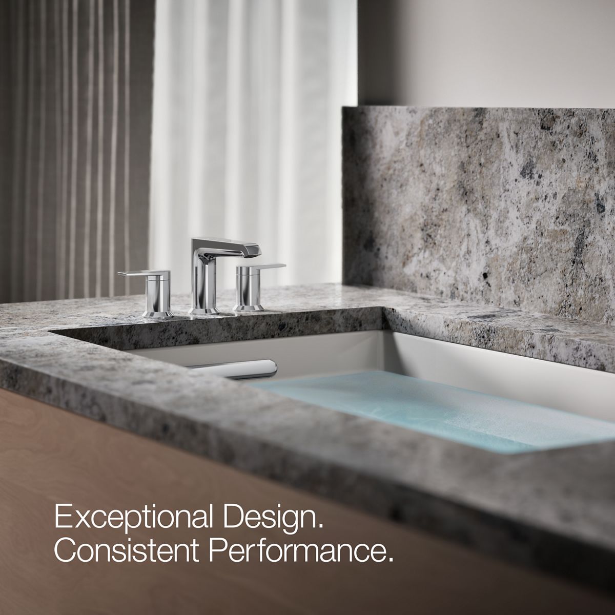 KOHLER Hint Deck-mount bath faucet trim
