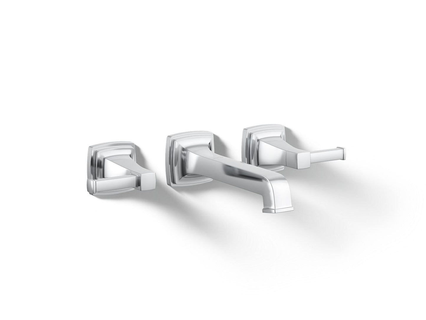 KOHLER K-T26432-4 Riff Wall-mount bathroom sink faucet trim, 1.2 gpm