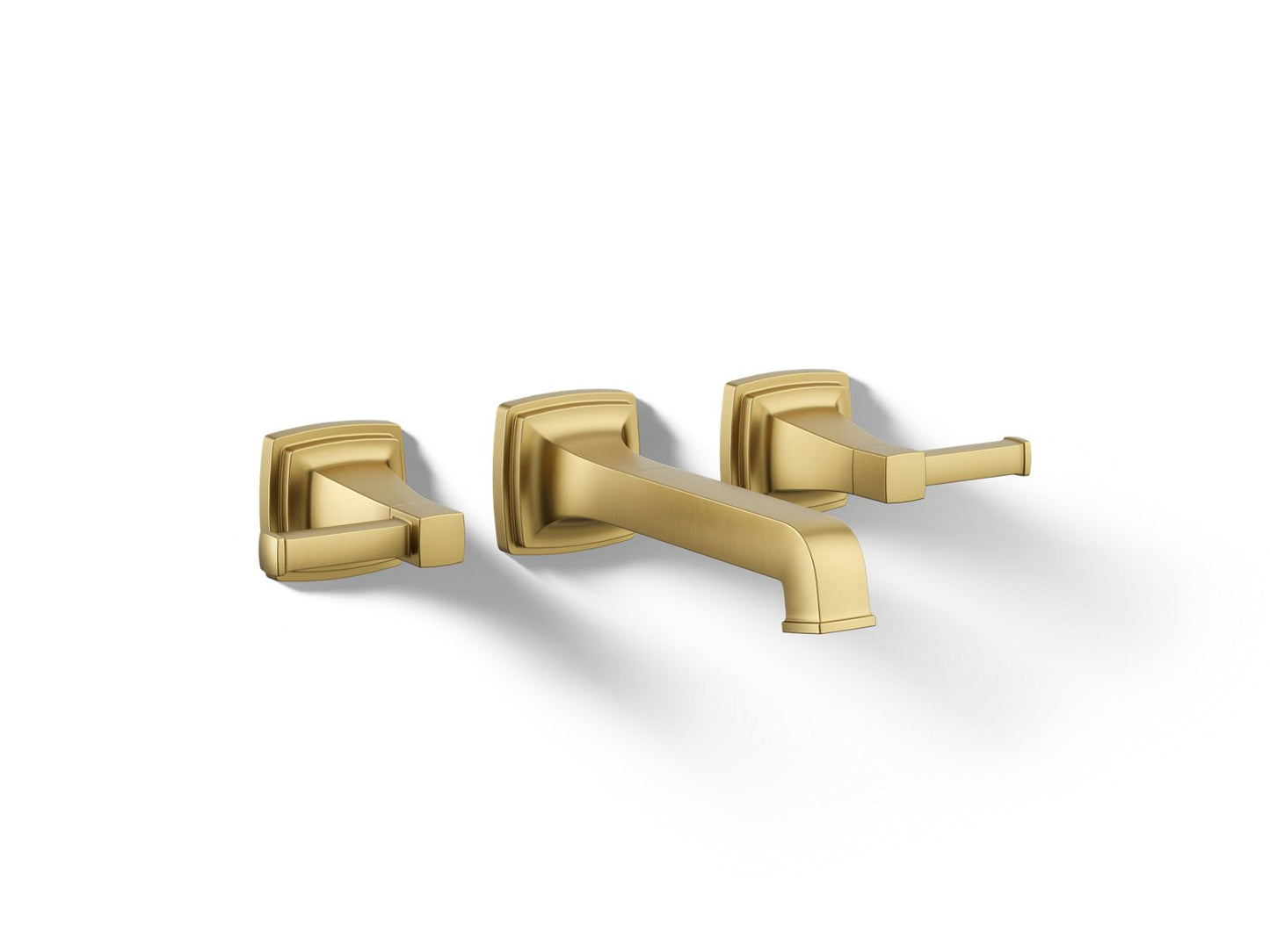 KOHLER K-T26432-4 Riff Wall-mount bathroom sink faucet trim, 1.2 gpm