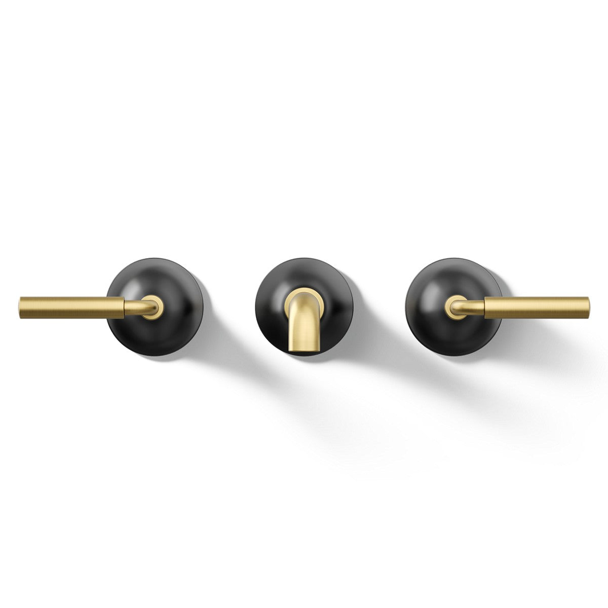 KOHLER K-T26439-4 Tone Wall-mount bathroom sink faucet trim, 1.2 gpm
