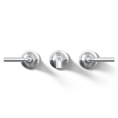 KOHLER K-T26439-4 Tone Wall-mount bathroom sink faucet trim, 1.2 gpm