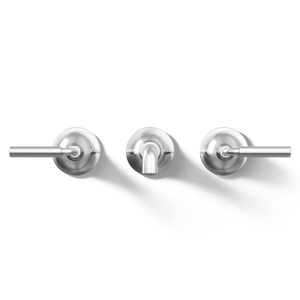 KOHLER K-T26439-4 Tone Wall-mount bathroom sink faucet trim, 1.2 gpm