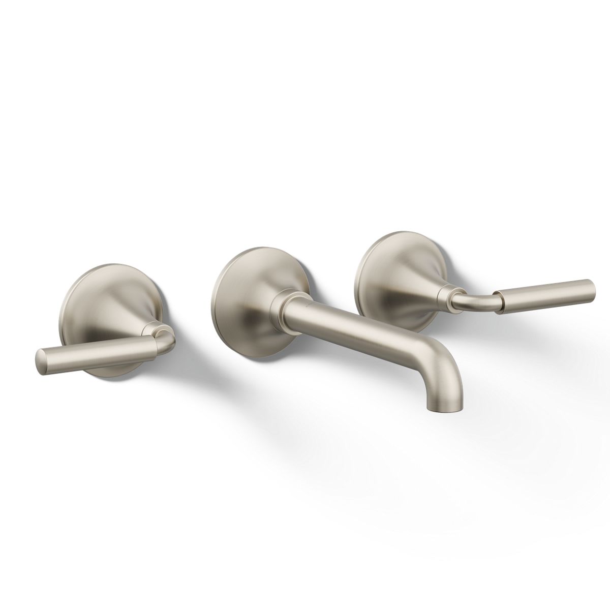 KOHLER K-T26439-4 Tone Wall-mount bathroom sink faucet trim, 1.2 gpm