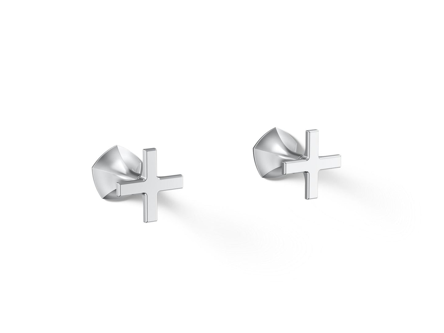KOHLER K-T27013-3 Occasion Wall-mount bathroom sink faucet Cross handle trim, 1.2 gpm
