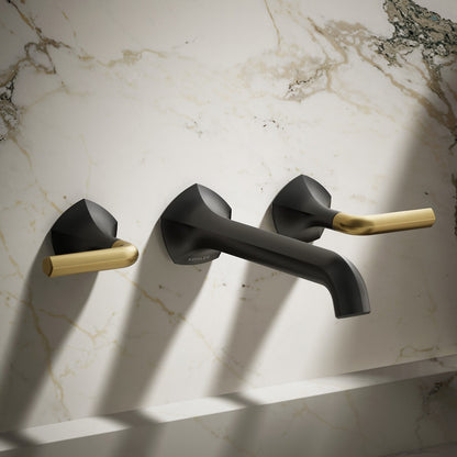 KOHLER K-T27013-4 Occasion Wall-mount bathroom sink faucet Lever handle trim, 1.2 gpm