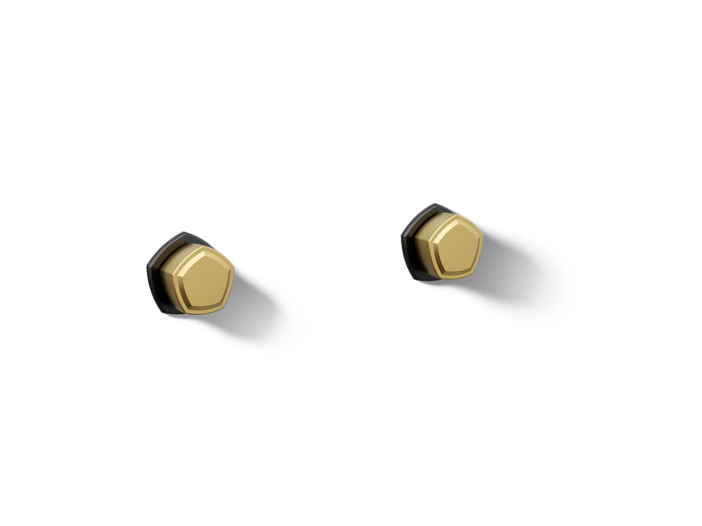 KOHLER K-T27013-9 Occasion Wall-mount bathroom sink faucet Knob handle trim, 1.2 gpm