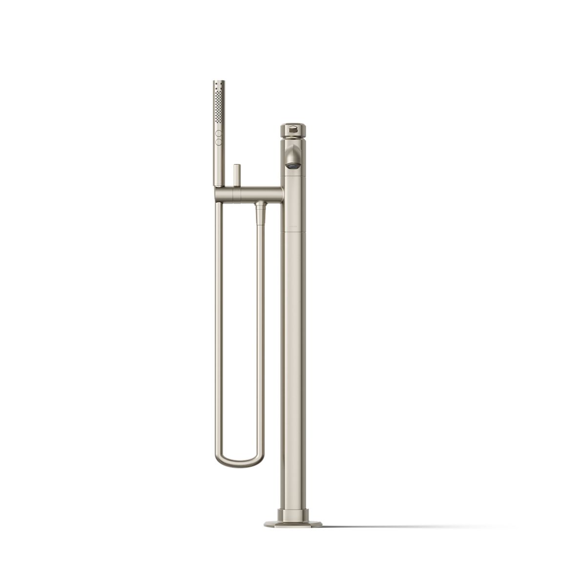 KOHLER K-T27025-4 Occasion Floor-mount bath filler trim with handshower