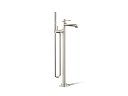 KOHLER K-T27025-4 Occasion Floor-mount bath filler trim with handshower