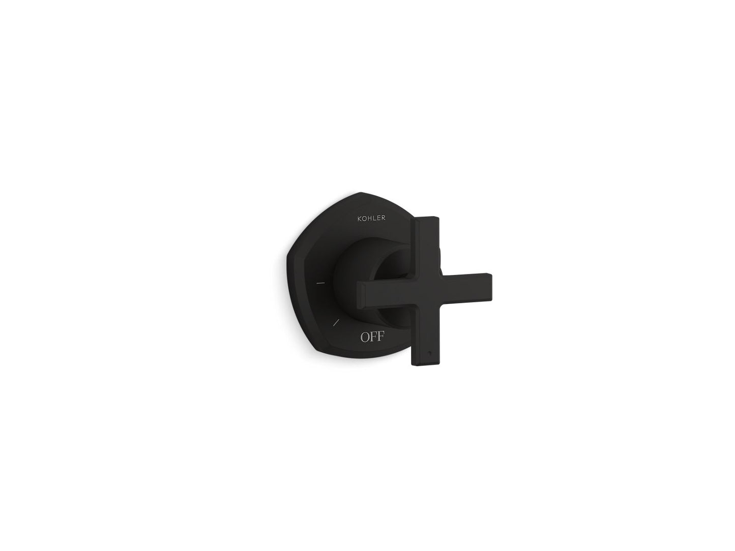 KOHLER K-T27041-3 Occasion MasterShower volume control valve trim with cross handle