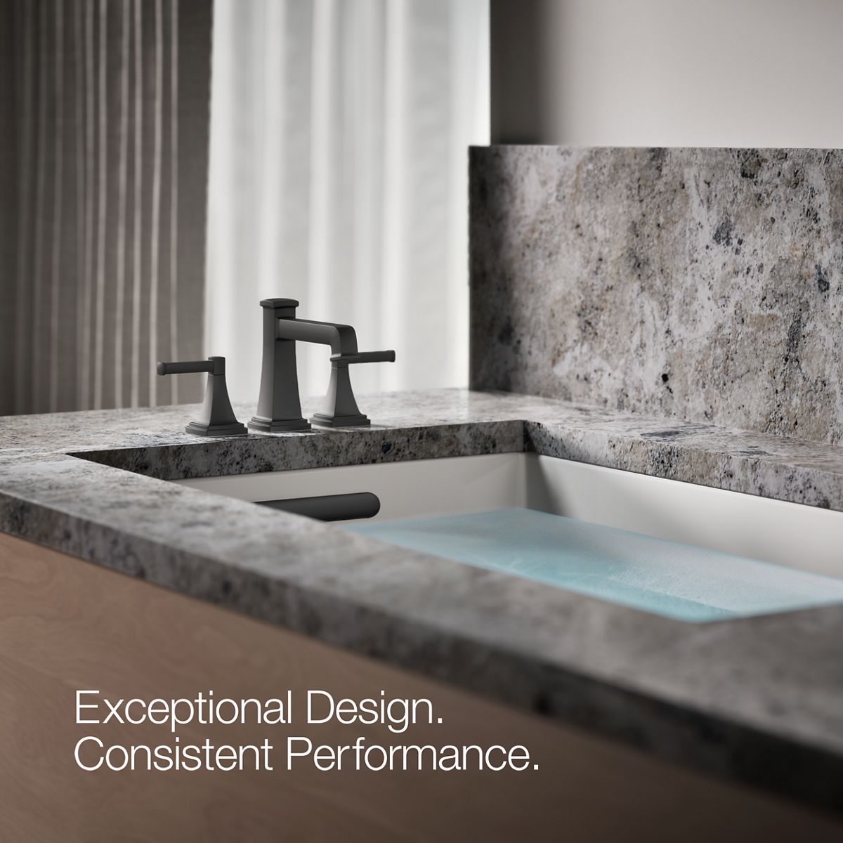 KOHLER K-T27405-4 Riff Deck-mount bath faucet trim