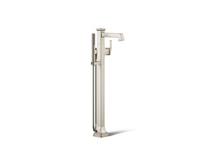 KOHLER K-T27408-4 Riff Floor-mount bath filler trim with handshower