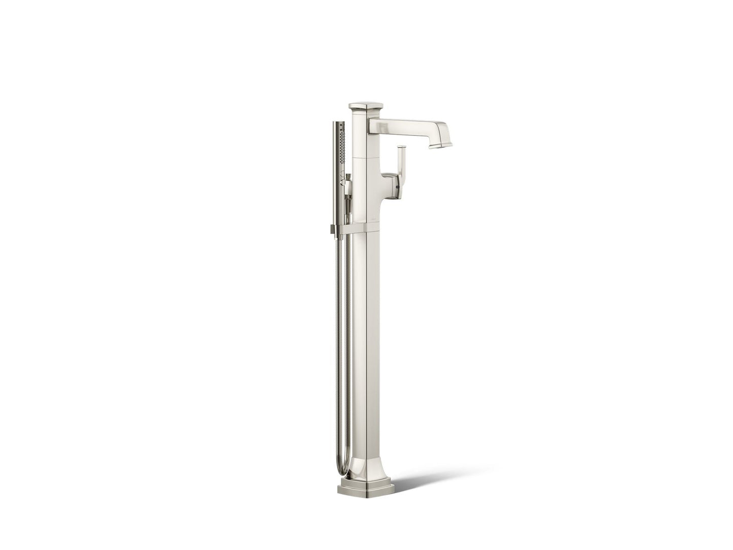 KOHLER K-T27408-4 Riff Floor-mount bath filler trim with handshower