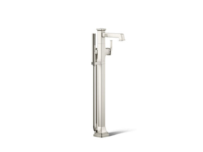 KOHLER K-T27408-4 Riff Floor-mount bath filler trim with handshower