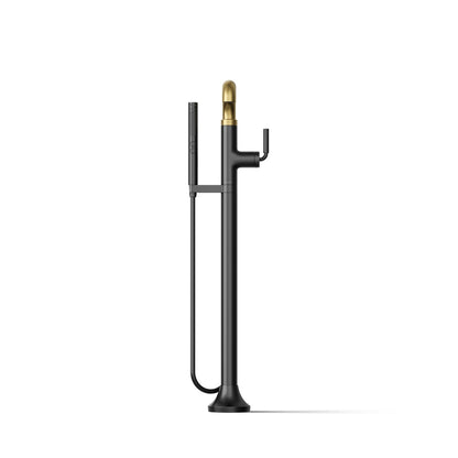KOHLER K-T27424-4 Tone Floor-mount bath filler trim with handshower
