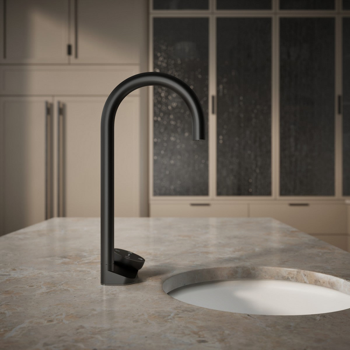 KOHLER K-T30924 Aquifer 4-in-1 tall arc beverage faucet