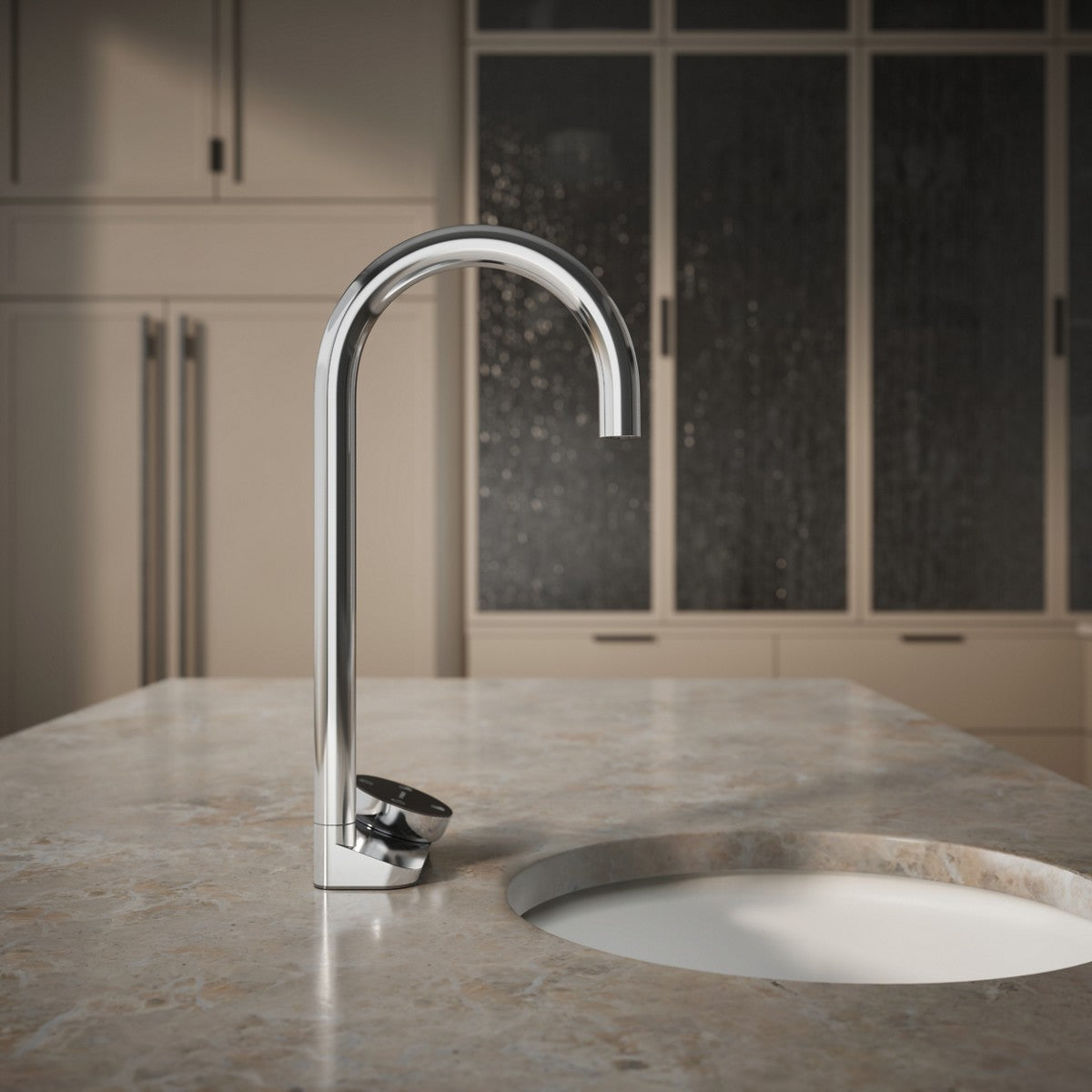 KOHLER K-T30924 Aquifer 4-in-1 tall arc beverage faucet