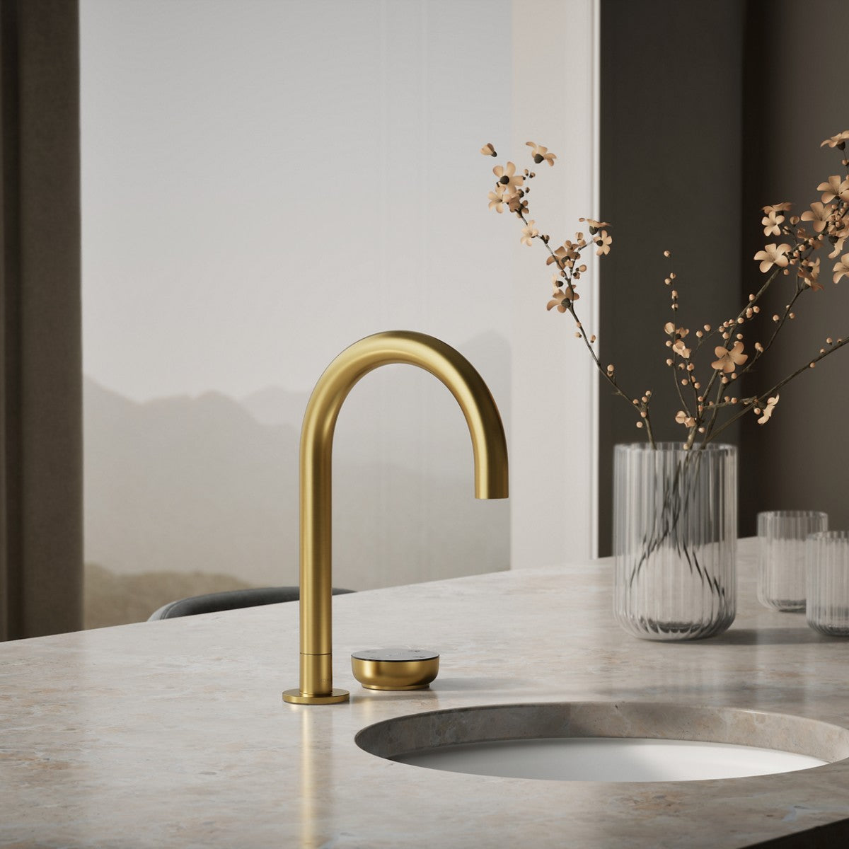 KOHLER K-T30925 Aquifer 4-in-1 short arc beverage faucet
