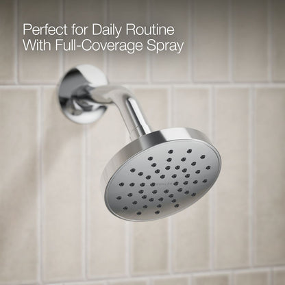 KOHLER Elate Rite-Temp bath and shower trim kit with push-button diverter, 1.5 gpm