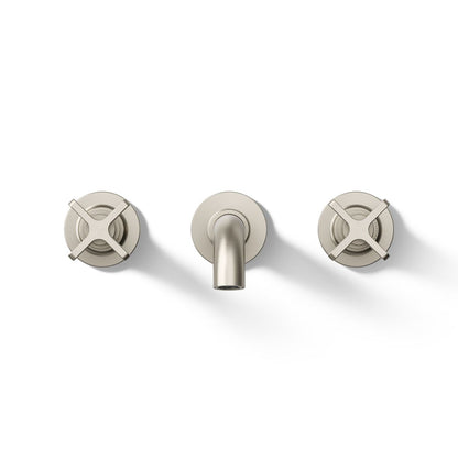 KOHLER K-T35909-3 Castia by Studio McGee Wall-mount bathroom sink faucet trim, 1.2 gpm
