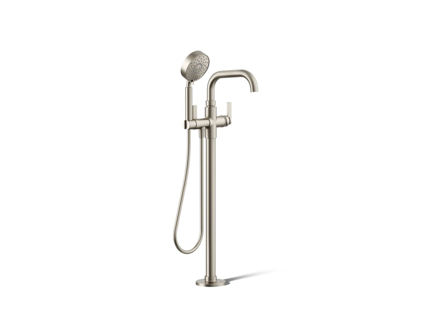 KOHLER K-T35924-4 Castia by Studio McGee Floor-mount bath filler trim with handshower