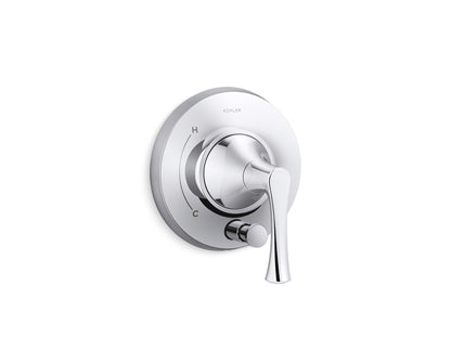 KOHLER K-T35942-4 Buckley Rite-Temp valve trim with diverter, polished chrome