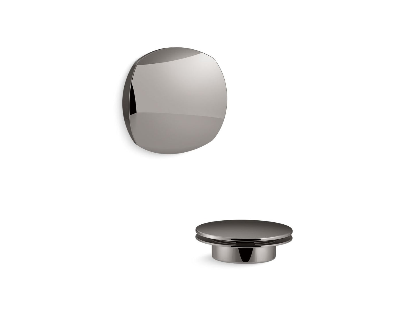 KOHLER K-T37391 PureFlo Rotary-turn bath drain trim