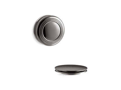 KOHLER K-T37396 PureFlo Traditional push-button bath drain trim, vibrant titanium