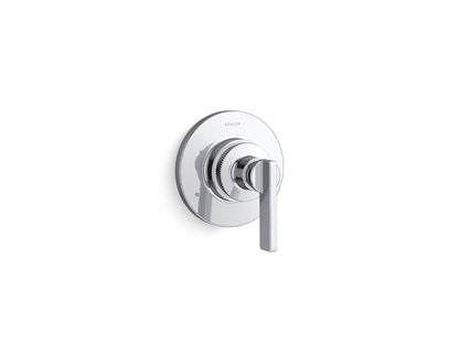 KOHLER K-T38267-4 Castia MasterShower® Transfer Valve Trim with Lever Handle, Polished Chrome - 3/4 view of product