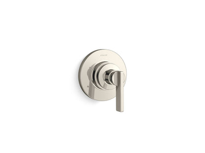 KOHLER K-T38267-4 Castia MasterShower® Transfer Valve Trim with Lever Handle, Vibrant Polished Nickel - 3/4 view of product
