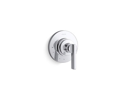 KOHLER K-T38268-4 Castia MasterShower® Volume Control Valve Trim with Lever Handle, Polished Chrome - 3/4 view of product