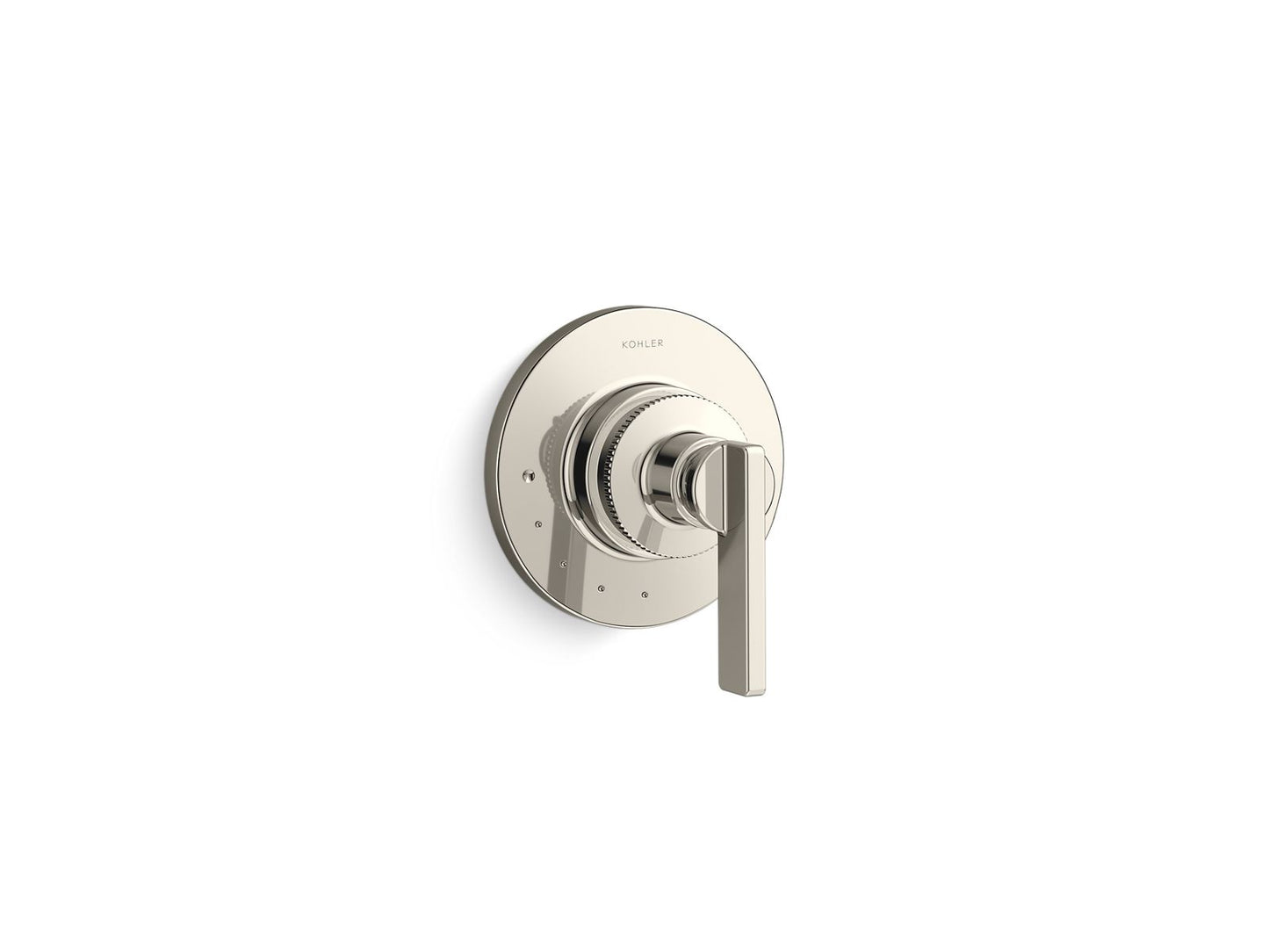 KOHLER K-T38268-4 Castia MasterShower® Volume Control Valve Trim with Lever Handle, Vibrant Polished Nickel - 3/4 view of pro