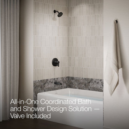 KOHLER K-T49979-4L Pitch Rite-Temp Bath and shower trim kit with push-button diverter, without showerhead