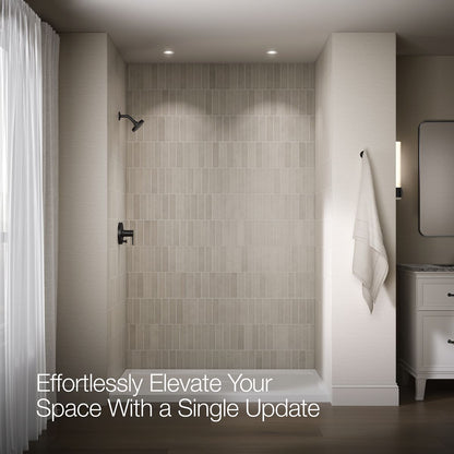 Up to 2 walls & multiple product categories visible, 1-point perspective