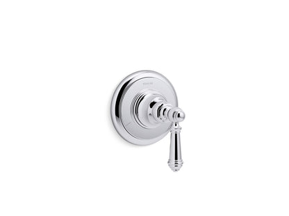 KOHLER K-T72770-4 Artifacts MasterShower transfer valve trim with lever handle, polished chrome
