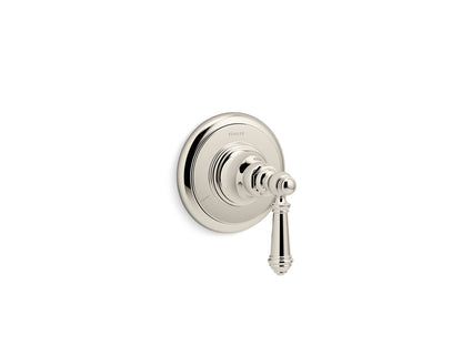 KOHLER K-T72770-4 Artifacts MasterShower transfer valve trim with lever handle, vibrant polished nickel