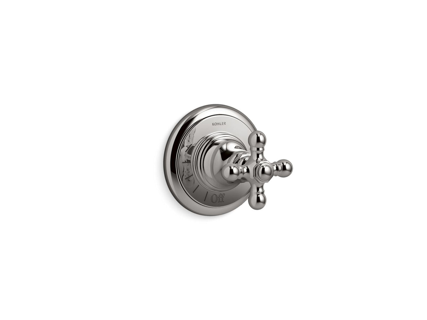 KOHLER K-T72771-3 Artifacts MasterShower volume control valve trim with cross handle