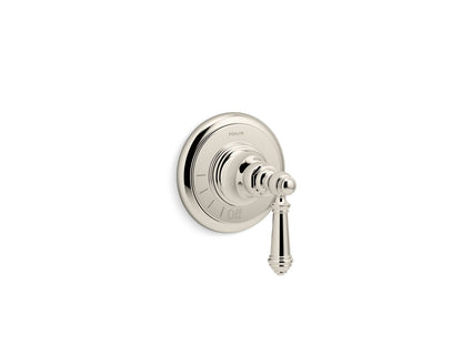 KOHLER K-T72771-4 Artifacts MasterShower volume control valve trim with lever handle, vibrant polished nickel