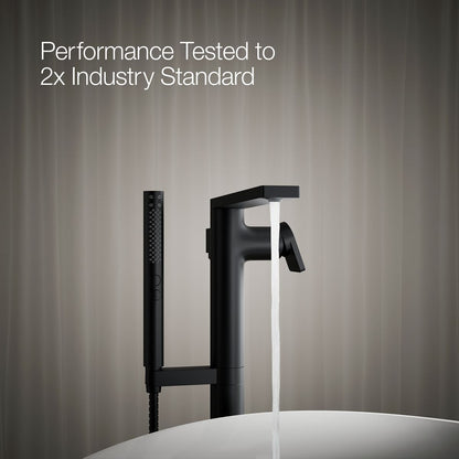 KOHLER K-T73087-4 Composed Floor-mount bath filler trim with handshower