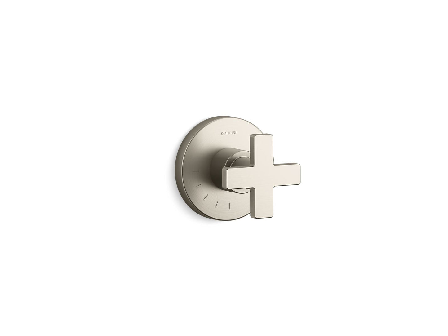 KOHLER Composed MasterShower volume control valve trim with cross handle