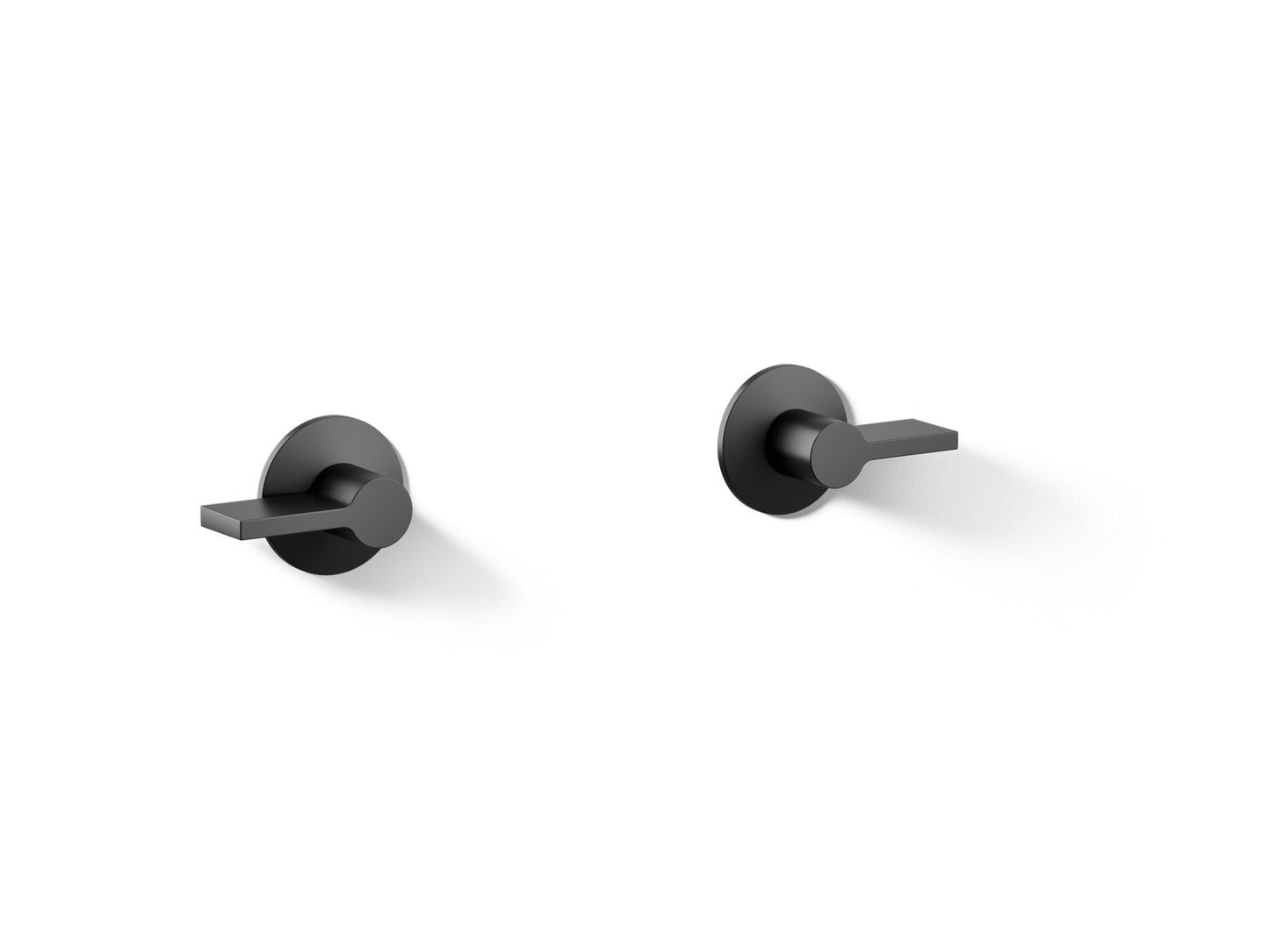 KOHLER Components Wall-mount bathroom sink faucet Lever handle trim