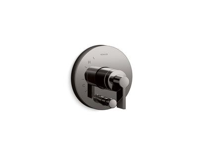 KOHLER K-T78016-4 Components Rite-Temp Valve Trim with Lever Handle and Diverter, vibrant titanium