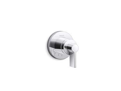 KOHLER K-T78025-4 Components MasterShower Volume Control Valve Trim with Lever Handle, polished chrome
