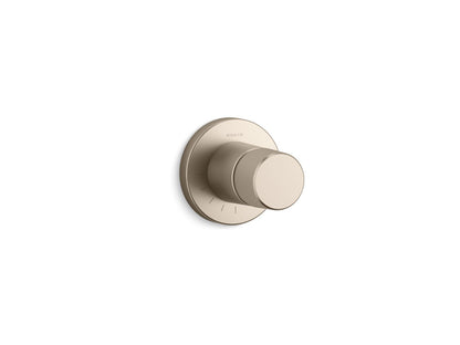 KOHLER K-T78025-8 Components MasterShower Volume Control Valve Trim with Oyl Handle, vibrant brushed bronze