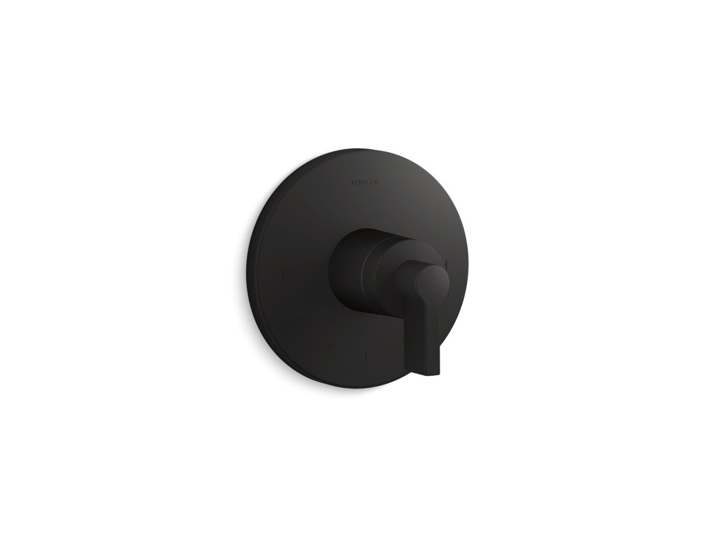 KOHLER Components MasterShower temperature control valve trim with Lever handle
