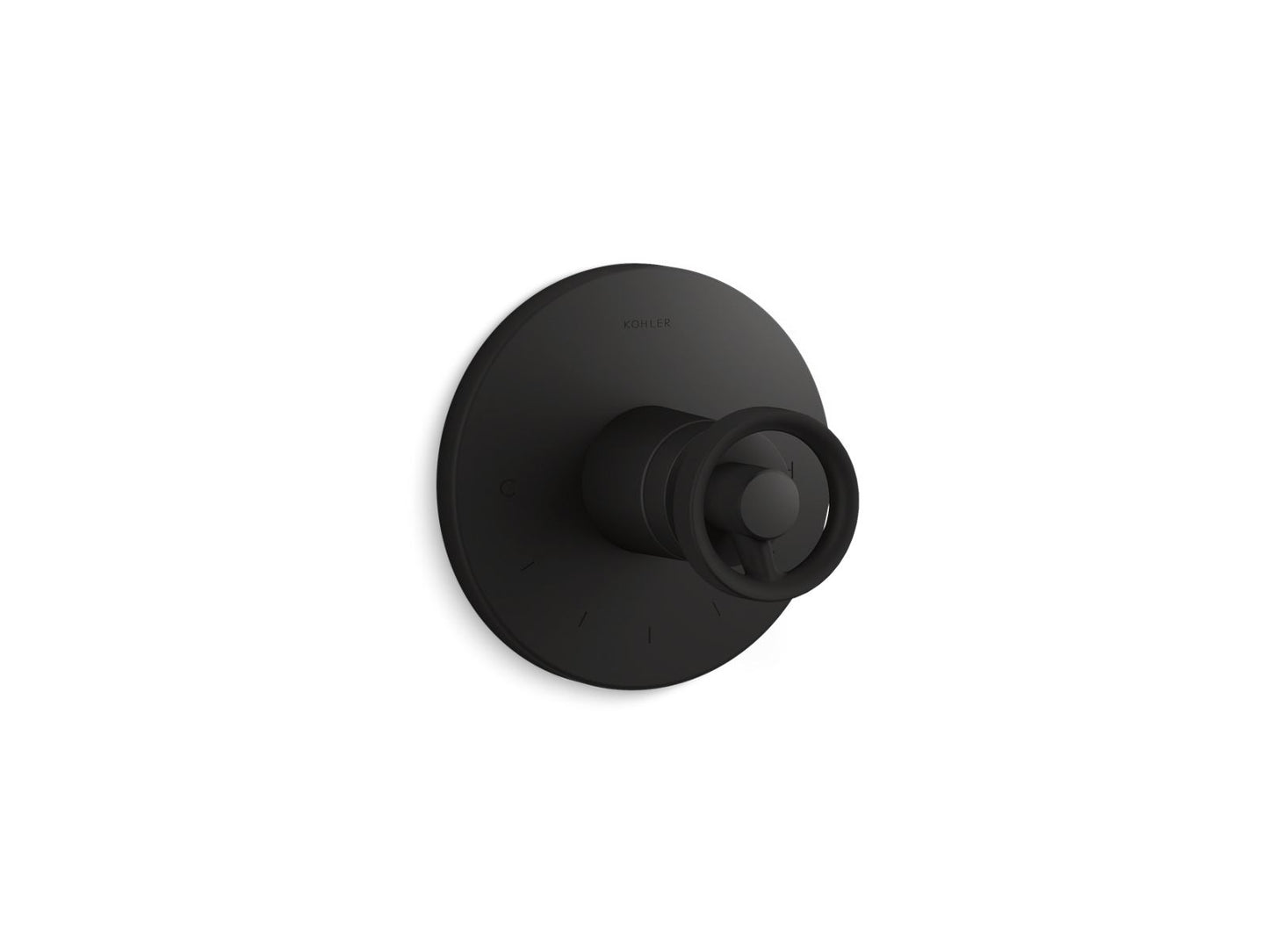 KOHLER Components MasterShower temperature control valve trim with Industrial handle